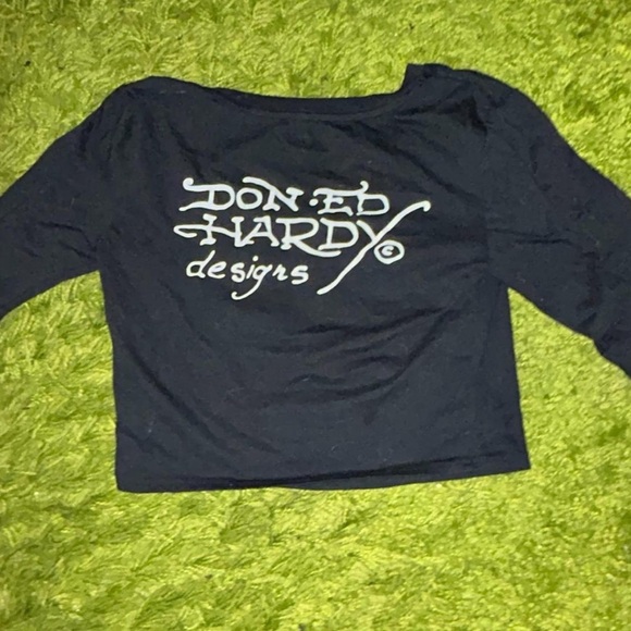 ED Hardy Womens Small Crop - Picture 2 of 2